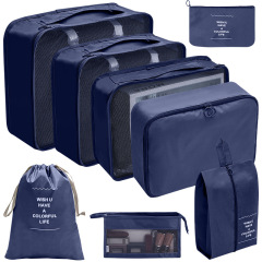 foldable travel bag travel organizer bag set ziplock bag storage organizer
