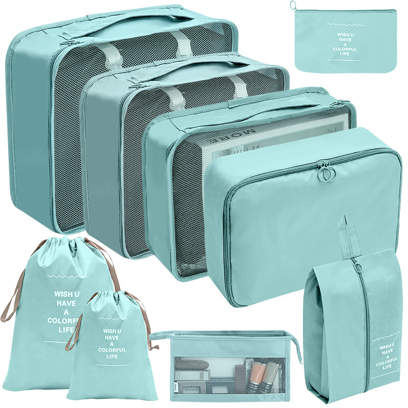 JUSTOP travel packing cubes storage bags clothes organizer drawstring storage bag