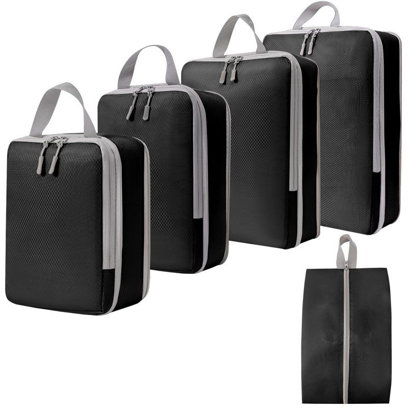 JUSTOP packing cubes 5 set for suitcases waterproof organizer travel bags luggage