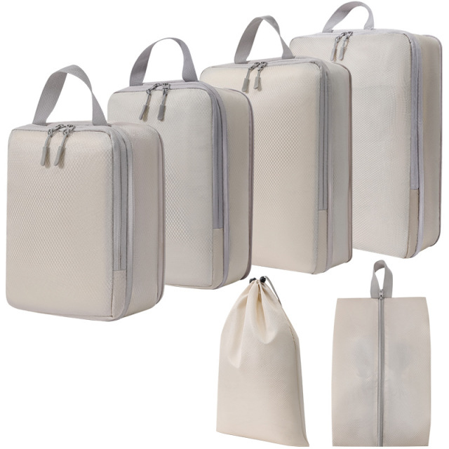 JUSTOP hanging storage bag drawstring storage bag travel organizer bags for luggage