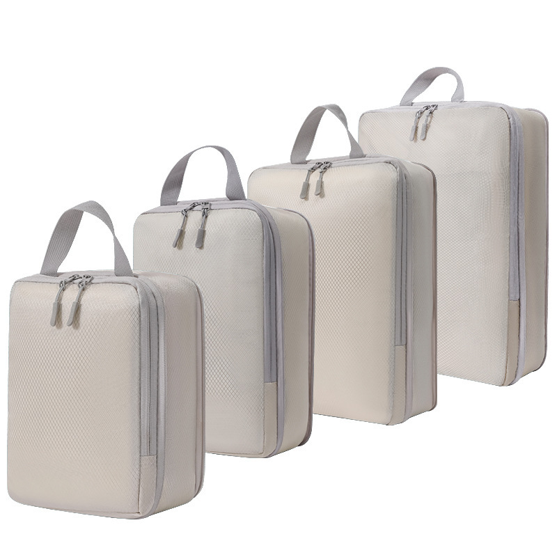 JUSTOP ziplock bag storage organizer foldable travel bag compress travel luggage organizer packing cubes