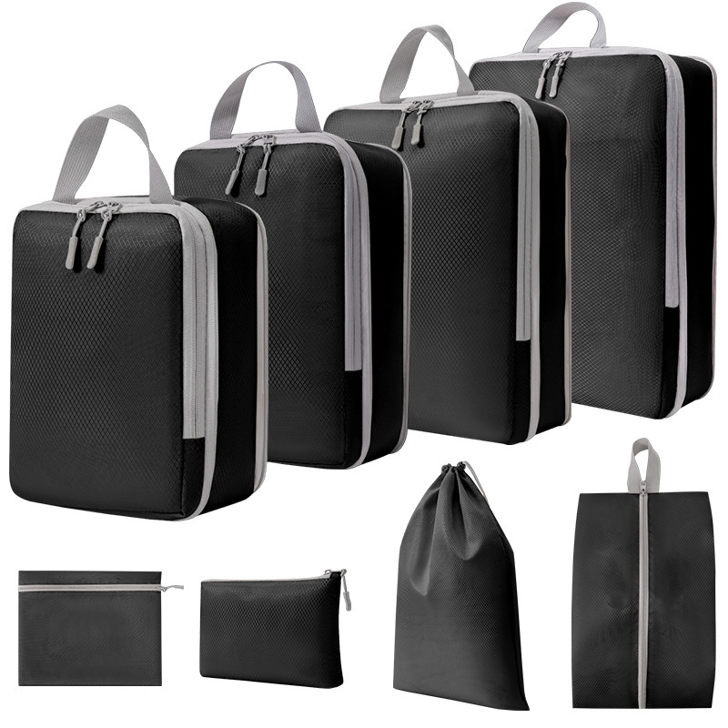 JUSTOP custom storage bag organizer travel luggage organizer compression packing cubes