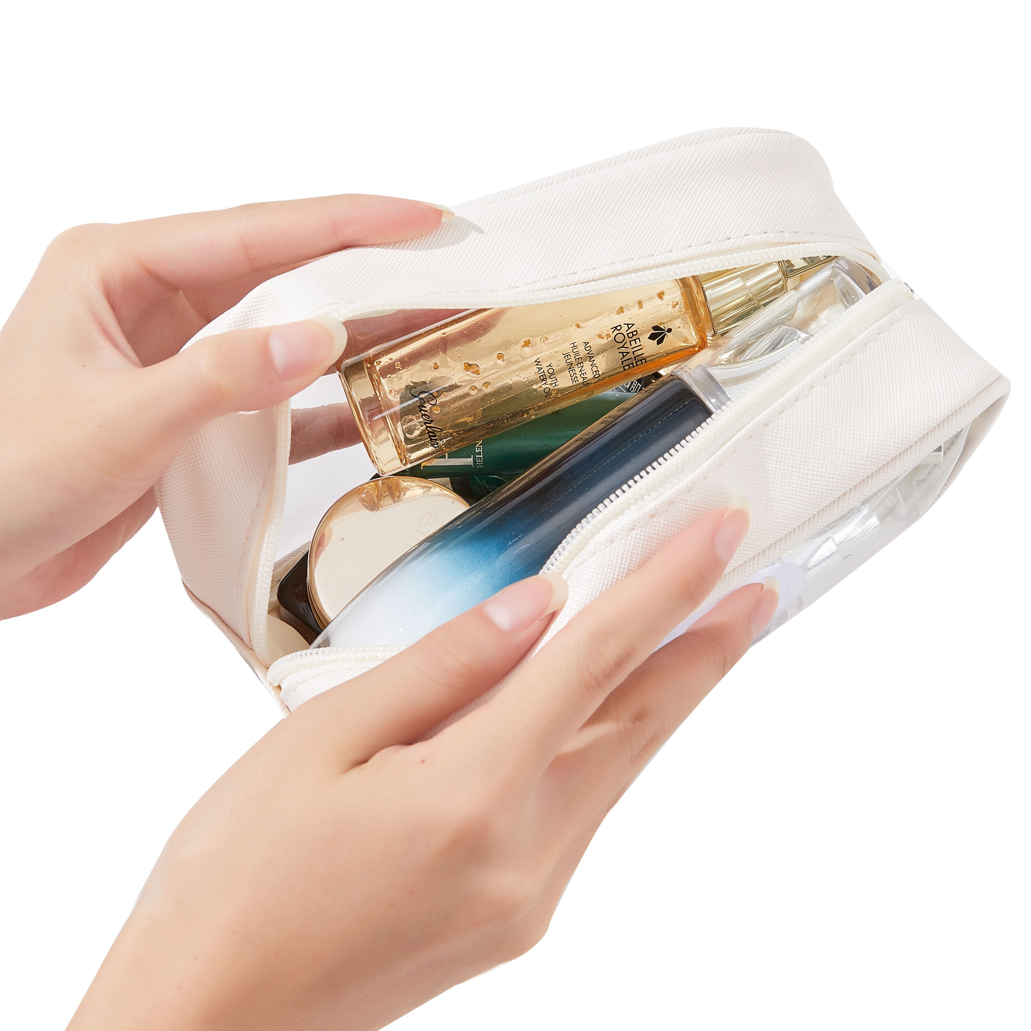 JUSTOP custom cosmetic bag PVC waterproof cosmetic bags travel cosmetic bag