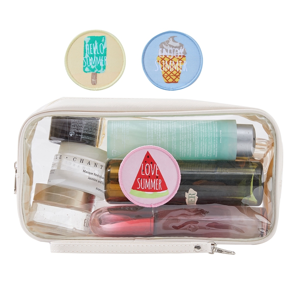JUSTOP custom cosmetic bag PVC waterproof cosmetic bags travel cosmetic bag
