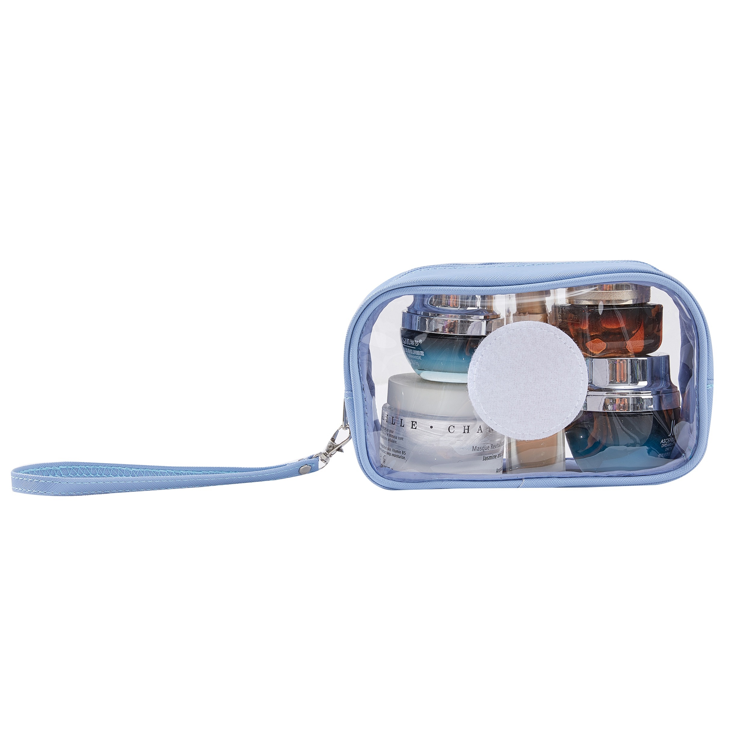 JUSTOP custom cosmetic bag PVC waterproof cosmetic bags travel cosmetic bag