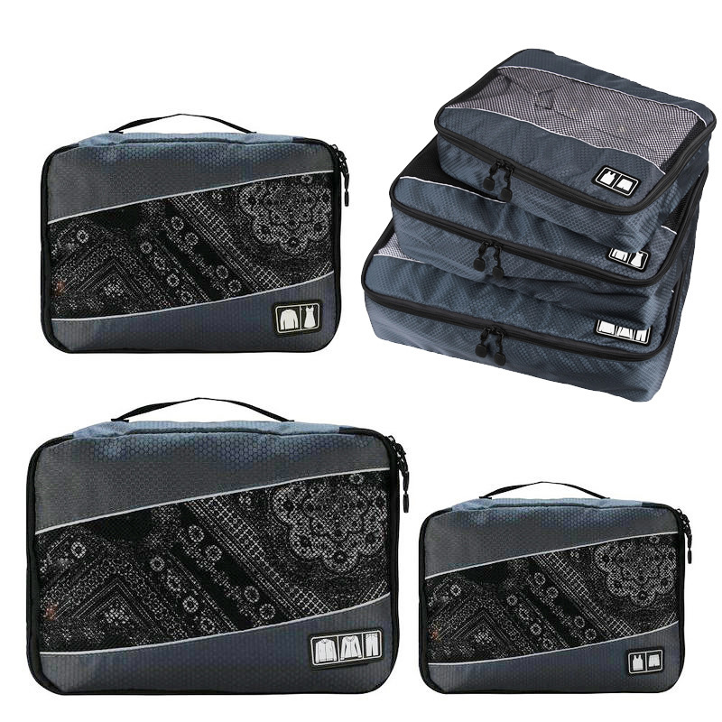 JUSTOP hanging packing cubes compression ziplock bag storage organizer travel bags for luggage