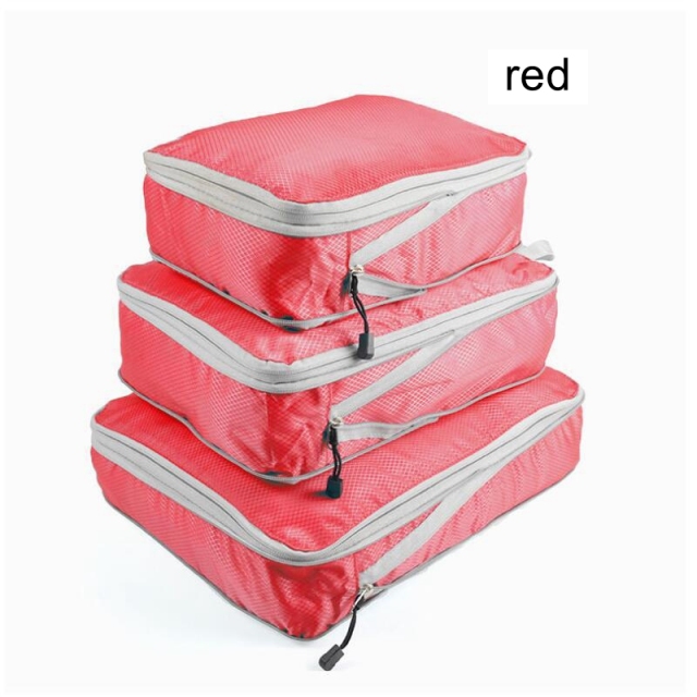 JUSTOP suitcase packing cubes canvas travel bag organizer travel bags travel luggage