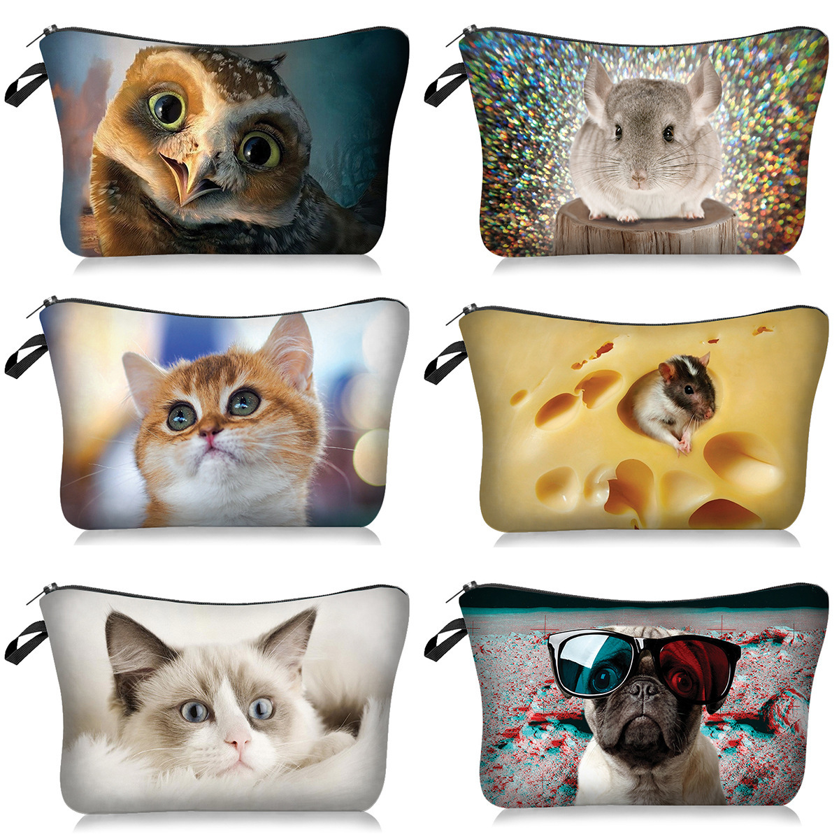 JUSTOP luxury cosmetic bag canvas cosmetic bag travel cosmetic bag