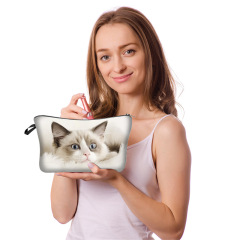 JUSTOP luxury cosmetic bag canvas cosmetic bag travel cosmetic bag