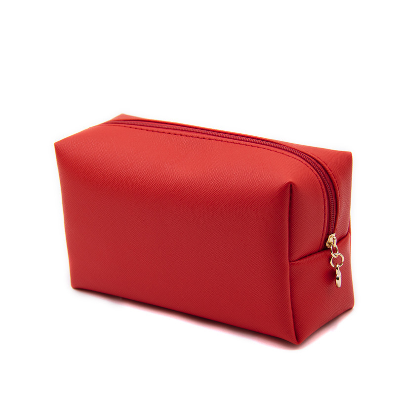 JUSTOP cosmetic bag waterproof customized logo pink cosmetic zipper bag