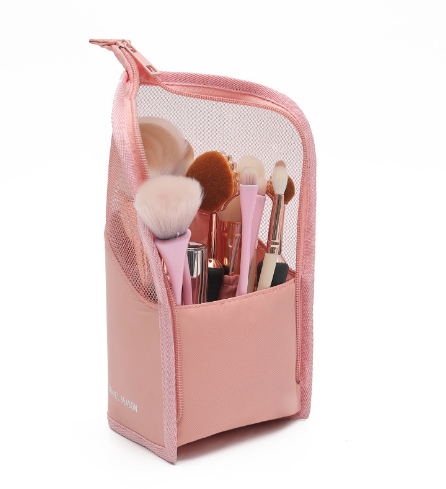 JUSTOP custom promotional washbag cosmetic bag waterproof pink makeup bag