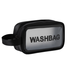 JUSTOP luxury plastic zip cosmetic bags travel toiletry cosmetic multi-functional toiletry waterproof bag