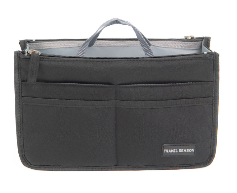 JUSTOP hot selling cosmetic bags for women linen cosmetic bag waterproof canvas  with zipper makeup bag