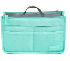 JUSTOP hot selling cosmetic bags for women linen cosmetic bag waterproof canvas  with zipper makeup bag