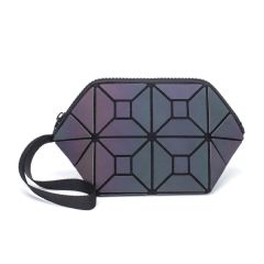 JUSTOP hot selling travel women's Luminous cosmetic bag organizer small luxury cosmetic packaging bag