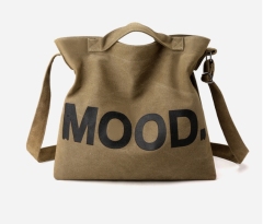 JUSTOP  factory outlet  waterproof  nylon tote bag with logo large tote bag foldable shopping bags heavy duty canvas bag with buckle