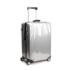 JUSTOP zipper Luggage cover PVC luggage cover protector transparent waterproof dustproof protective