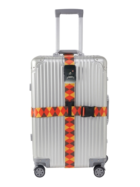 JUSTOP tsa lock luggage belt strap custom luggage straps for suitcases adjustable safety belt for suitcase