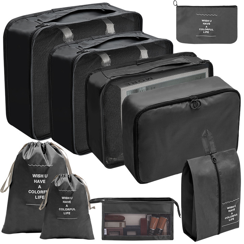 JUSTOP travel packing cubes storage bags clothes organizer drawstring storage bag