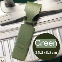 JUSTOP Newest Design Luggage Tag – Custom Logo Waterproof PU Soft Printed