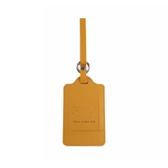 JUSTOP Wholesale Customized Waterproof  Leather Luggage Tags Personalized  Pvc Faux Sublimation Baggage LuggageTag