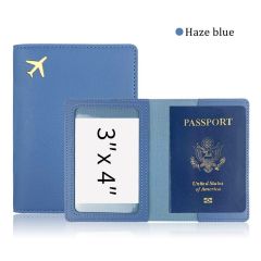 JUSTOP High Quality Custom Passport Holder Leather ID Card Wallets Family Travel Wallet Passport Holder
