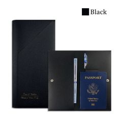 JUSTOP Hot-Sale Fashion Passport Holder Sublimation  Leather Wallets Travel Wallet Passport Holder