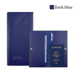 JUSTOP Hot-Sale Fashion Passport Holder Sublimation  Leather Wallets Travel Wallet Passport Holder