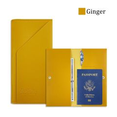 JUSTOP Hot-Sale Fashion Passport Holder Sublimation  Leather Wallets Travel Wallet Passport Holder