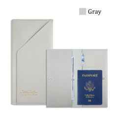 JUSTOP Hot-Sale Fashion Passport Holder Sublimation  Leather Wallets Travel Wallet Passport Holder