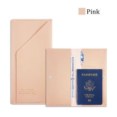 JUSTOP Hot-Sale Fashion Passport Holder Sublimation  Leather Wallets Travel Wallet Passport Holder