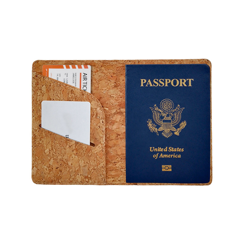 JUSTOP hot selling high quality custom logo passport holder  luxury travel set passport holder wallets personalized passport holder