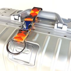 JUSTOP High Quality Customized Outdoors Suitcase Metal Buckle New Design Luggage Straps for Suitcases Hook Belt