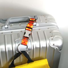 JUSTOP High Quality Customized Outdoors Suitcase Metal Buckle New Design Luggage Straps for Suitcases Hook Belt