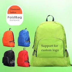 JUSTOP 2024 High Quality Foldable Backpack Casual Sports Women's Backpacks Travel Bag With Design Logo