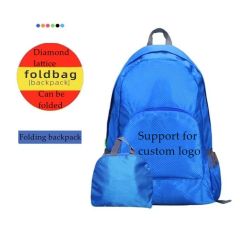 JUSTOP 2024 High Quality Foldable Backpack Casual Sports Women's Backpacks Travel Bag With Design Logo