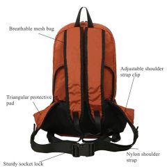 JUSTOP traveling backpack bag soccer foldable backpack nylon backpack woman nylon backpack woman