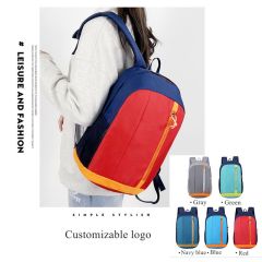 JUSTOP Waterproof Backpack Customized Backpack With logo Recyclable Backpacks Ultralight Athletic Backpack