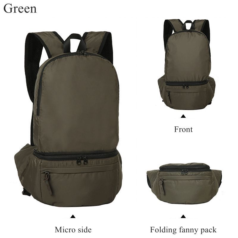 JUSTOP traveling backpack bag soccer foldable backpack nylon backpack woman nylon backpack woman