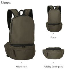 JUSTOP traveling backpack bag soccer foldable backpack nylon backpack woman nylon backpack woman