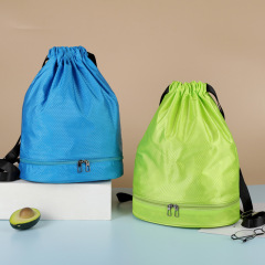 JUSTOP 2024 Hot Selling Wear-Resistant Drawstring Backpacks Custom Travel Ultralight Waterproof Basketball Backpacks