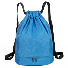 JUSTOP 2024 Hot Selling Wear-Resistant Drawstring Backpacks Custom Travel Ultralight Waterproof Basketball Backpacks