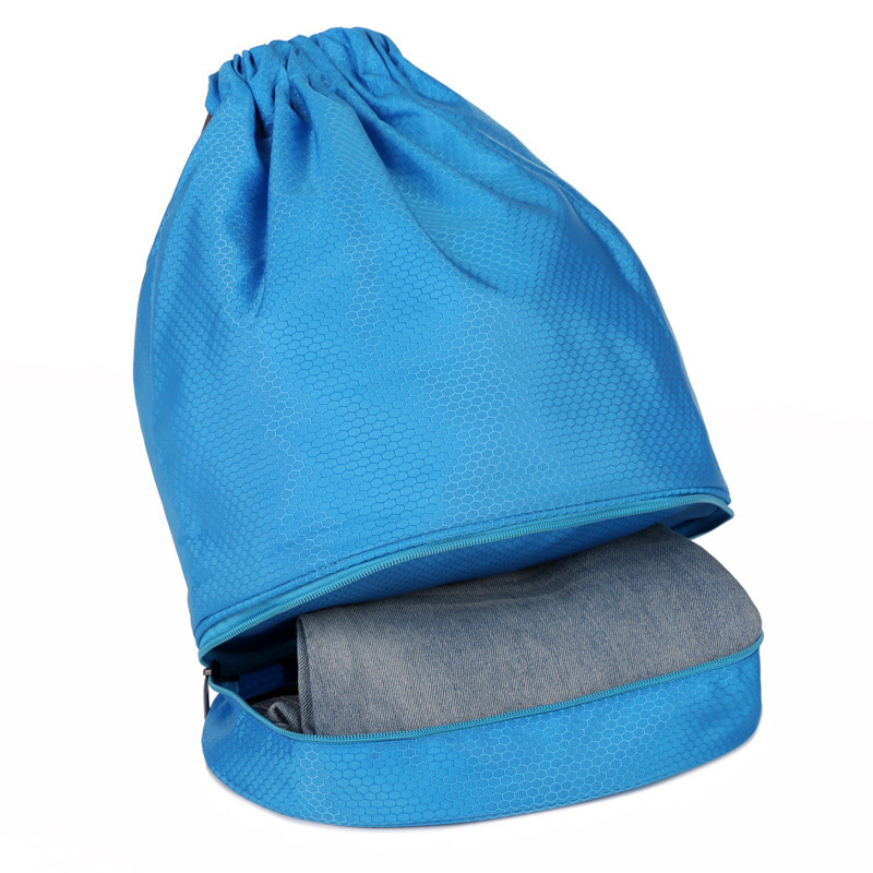 JUSTOP 2024 Hot Selling Wear-Resistant Drawstring Backpacks Custom Travel Ultralight Waterproof Basketball Backpacks