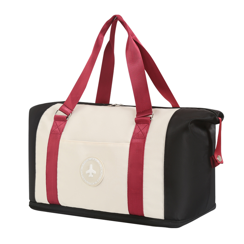 JUSTOP New Design Expandable Large Capacity Waterproof Sport Gym Duffel Bag Foldable Travel Bag