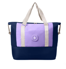 JUSTOP New Design Expandable Large Capacity Waterproof Sport Gym Duffel Bag Foldable Travel Bag