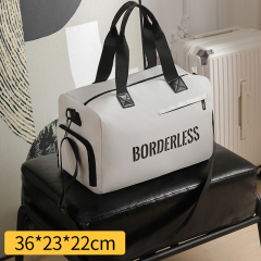 JUSTOP Custom Logo Waterproof Sports Gym Fitness Bag Weekend trip overnight Duffel bag Women's Travel bags