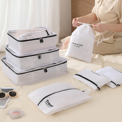 JUSTOP wholesale high quality compression packing cubes for travel custom foldable travel accessory