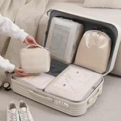 JUSTOP 4 Set Packing Cubes Various Sizes Packing Organizer for Travel Accessories Luggage Carry On Suitcase