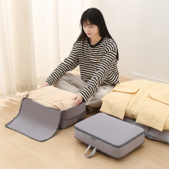 JUSTOP packing cubes for travel compression packing cube portable travel bag organiser foldable travel clothes bag