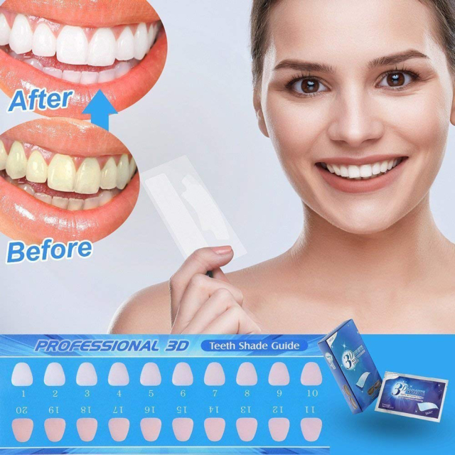 Vaclav 3D White Gel Teeth Whitening Strip Tooth Dental kit Whitening For False Teeth Veneers Tooth Bleaching Dental Tooth Whiter